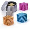 Newly 216PCS Magic Ball Cube Ball Leisure Puzzle Magic Beads Creative Decompression Colorful Magic Ball Holiday Gift