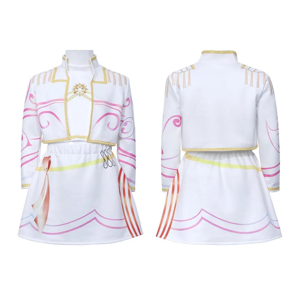 Pop Cosplay Singer Costume Halloween Costume GOLD CLASSIC for lass Stage Cosplay Clothes youngsters Printed Fancy Dress Up Suits