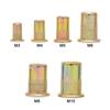 M3-M10 Home Improvement Reveting Cap Insert Nutsert Hardware Flat Head Nuts Fastener Rivet Nuts