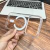 Transparent Magnetic Shockproof Phone Case Cover for iPhone 17 Air 16 15 14 13 12 11 Pro Max Samsung S25 Ultra S24 S23 S22 Plus