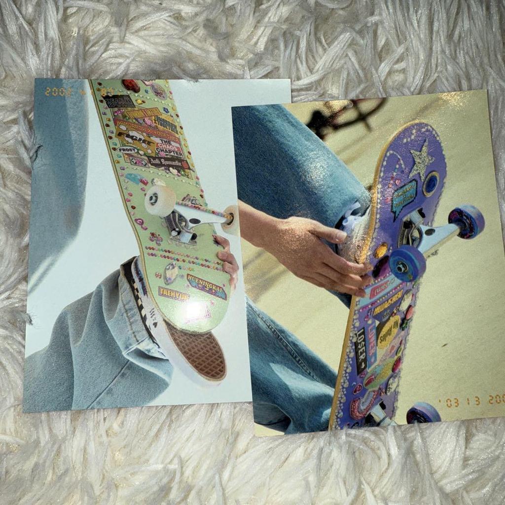 [Б/У] альбомная торговая карточка txt