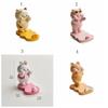 Resin Crafts Kittens Figurines Cartoon Animals Miniatures Small Animals Phone Holder  Office