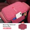Car Central Armrest Pad Anti Slip Auto Center Console Arm Rest Mat Seat Box Cover For Mitsubishi Outlander Lancer L200 ASX
