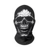 Halloween Christmas Balaclava Funny Carnival Character Evil Bloody Clown Ski Mask with Red Nose Headgear Unisex Polyester