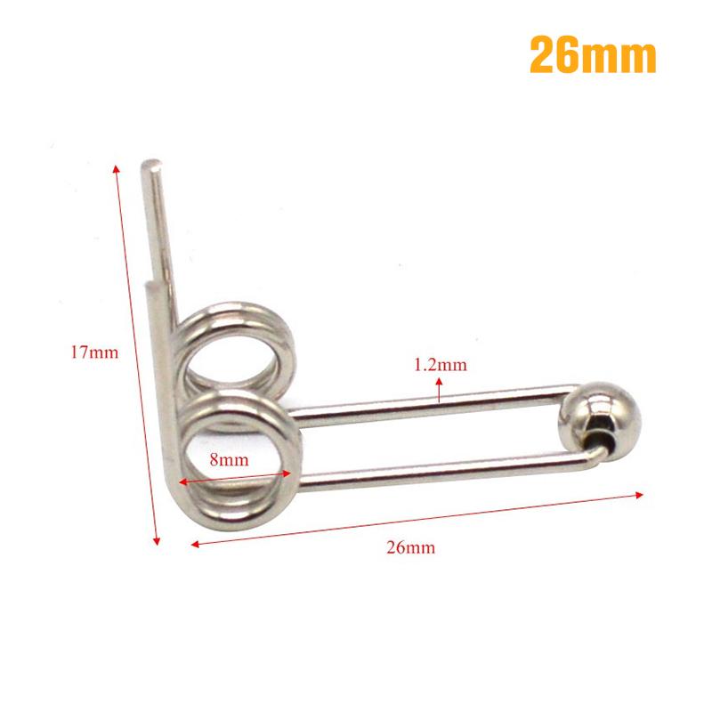 2 шт., диаметр проволоки 1,2 мм, сменные щипцы для завивки, двойная возвратная торсионная пружина