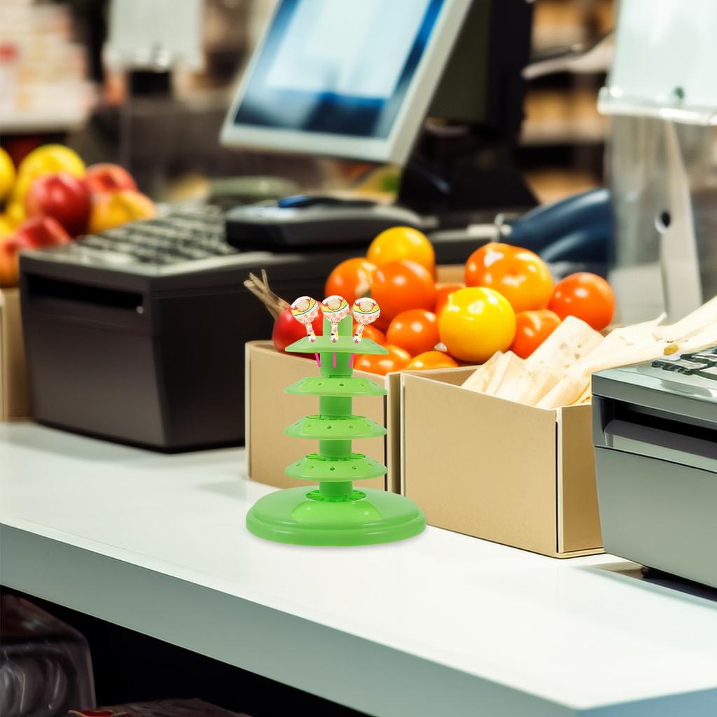 Bracket Lollipop Display Stand Lollipops Cake Stick Holder Pp Multi-layer Sticks for