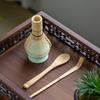 2-Piece Ceramic Tea Ceremony Tool Set (100-Stand Chasen, Chasen, Whisk, Tea Ceremony, Bamboo, Chasen, Chasen Straightener, Chasen Rest, Matcha,