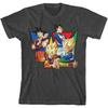 Футболка Dragon Ball Super Saiyan Goku And Vegeta Youth Charcoal Heather