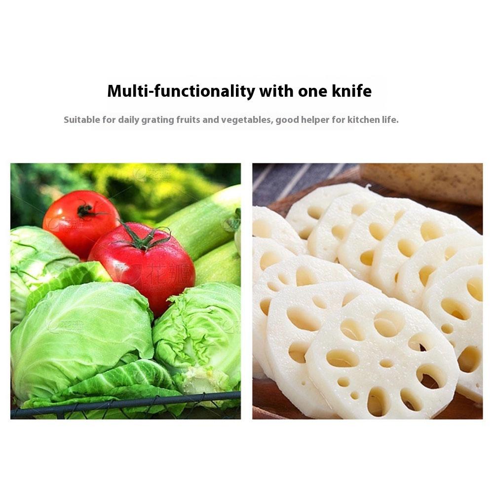 Измельчитель капусты из нержавеющей стали, двойное лезвие, овощерезка, очиститель чешуи рыбы. Легко очищает овощи и фрукты.