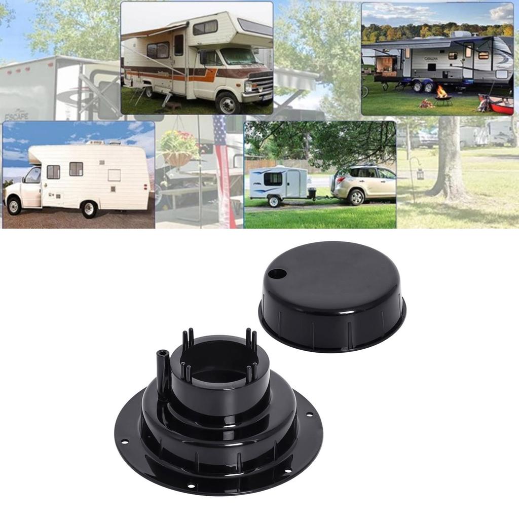 ABS Roof Vent Cover for Motorhomes Dusts Proof Ventilation Solution Universal Sewer Vent Caps with Easy Installation