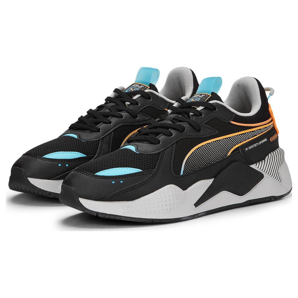 Puma RS-X 3D 'Черный Туман Гавани' (унисекс) Черные / Туманная Гавань Повседневная Обувь 390025 01