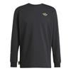 Adidas Mens Juventus Graphic Print Long-Sleeved T-Shirt