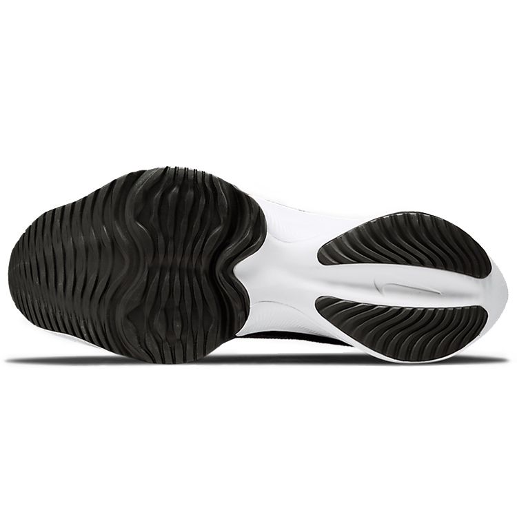 Nike Air Zoom Tempo NEXT% Flyknit Черно-белые мужские кроссовки антрацит Pure-Platinum CI9923-005