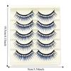 Thick Full Strip Lashes Long Glitter Eye Eyelashes Manga Eyelash False Eyelashes  Performance