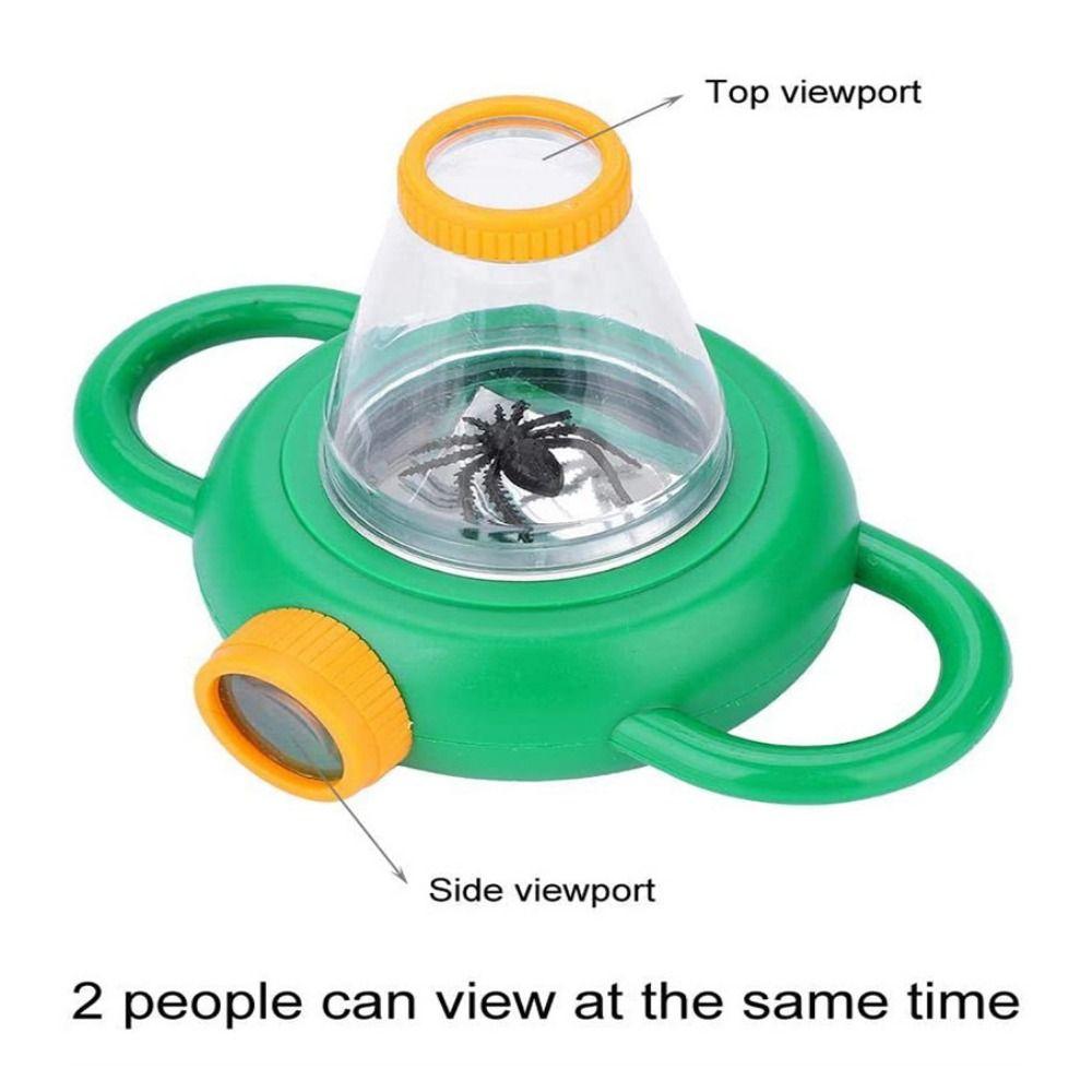 Съемная увеличительная стеклянная коробка для насекомых, двухсторонняя коробка для наблюдения за насекомыми, коробка для наблюдения за пауками
