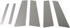 BRIGHTZ Finish Stainless Steel Pillar Panels for W213 Visors Compatible with W213 Sedan and E400 Ultra-Mirror E-Class (No Required) (6-Piece Set)