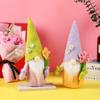 Весенний гном Весенний цветок Кукла Украшение окна Пасхальный шведский Tomte Gnome