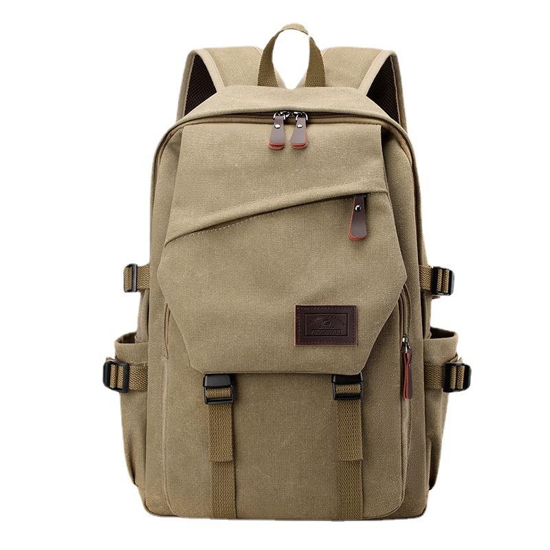 Холщовый рюкзак мужской многофункциональный повседневный компьютерный рюкзак ретро модный рюкзак большой емкости