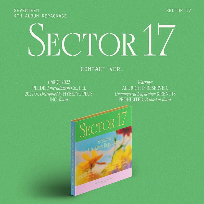 Seventeen Переиздание 4-го альбома SEVENTEEN "SECTOR 17" [КОМПАКТНАЯ версия]