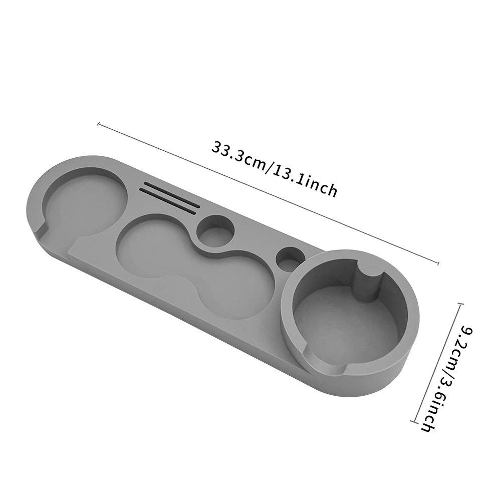 Heat Resistant Espresso Tamping Mat Non-Slip Espresso Tamping Station Coffee Tamper Mat Cafe Use
