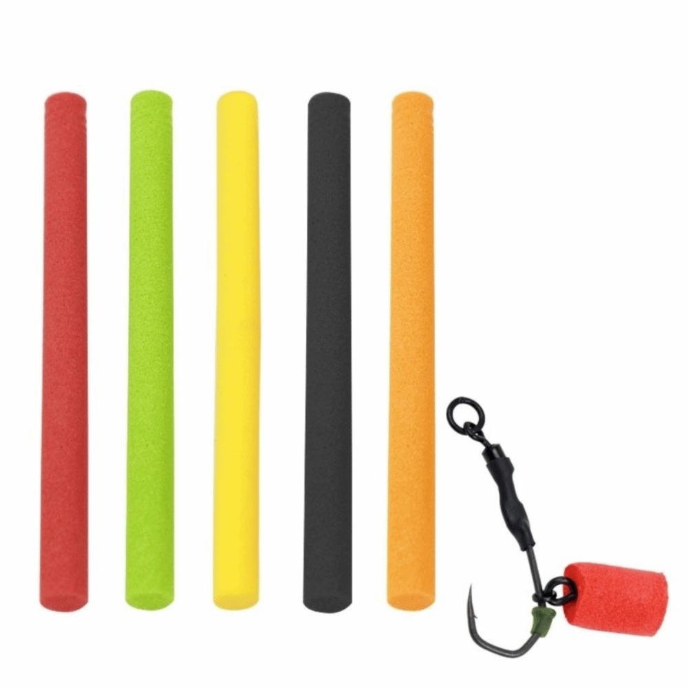 5pcs Cylinder Shape Pop Up Foam Sticks 8mm 6mm Fishing Zig Rig Foam Sticks Carp Fishing