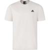 Adidas Solid Color Logo Casual Crew Neck Short Sleeve T-Shirt Unisex Tops White IT4332