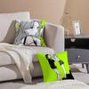 Anime AAya Oosawa Cushion Cover Throw Pillow Cover Hidden Button Durable Polyester Chair Cushion