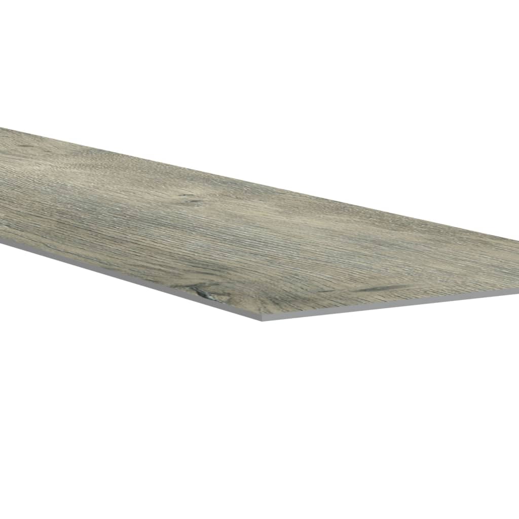 Wall Panels with Wood Look Gray PVC 2.06 m²