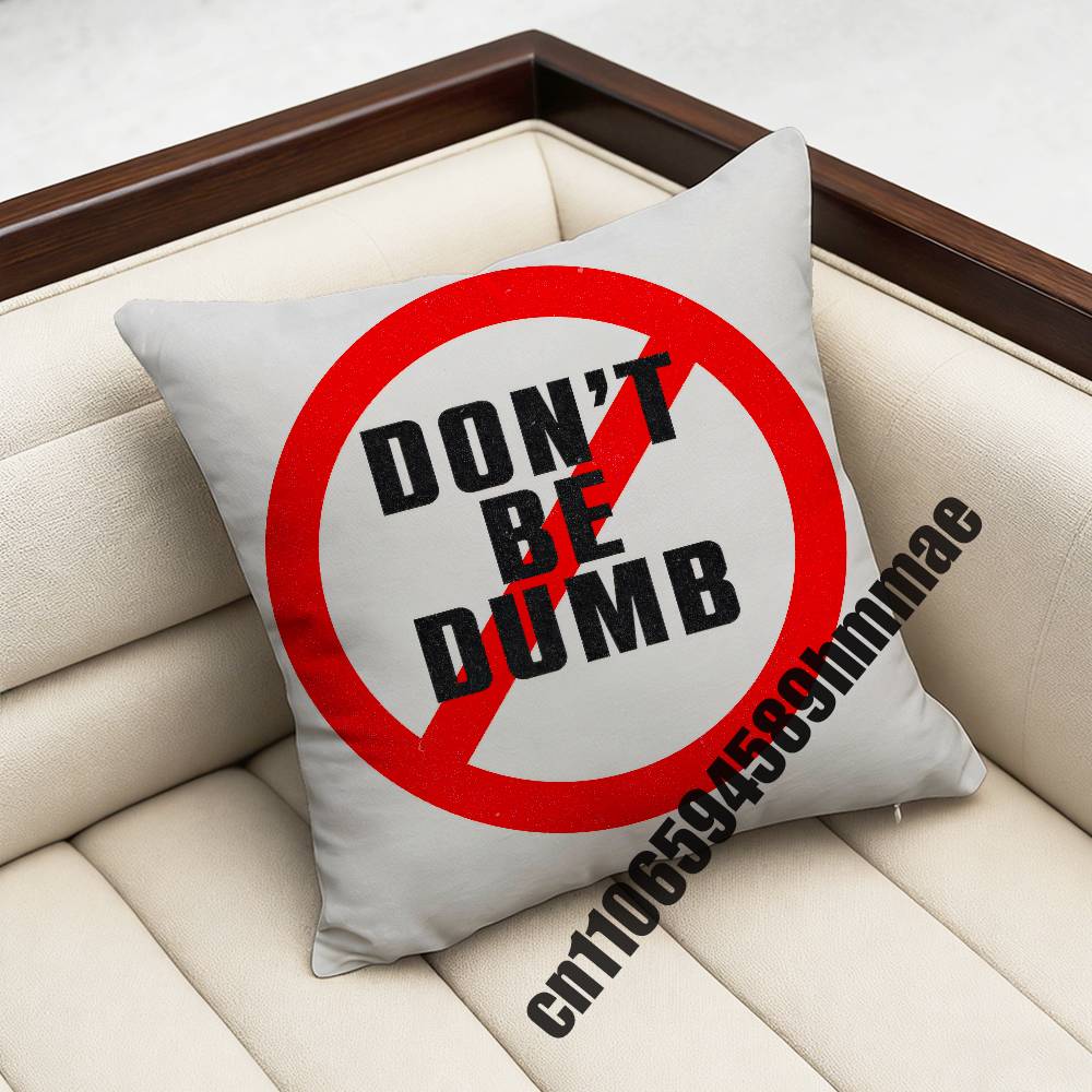 For A-A$Ap Rocky Dont Be Dumb A-Asap Throw Pillow Case Sham 45X45Cm 40X40Cm Square Car Pillowcase Pad Cushion Cover