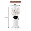 USB Rechargeable Handheld Fan Small Portable Silent Desk Fan
