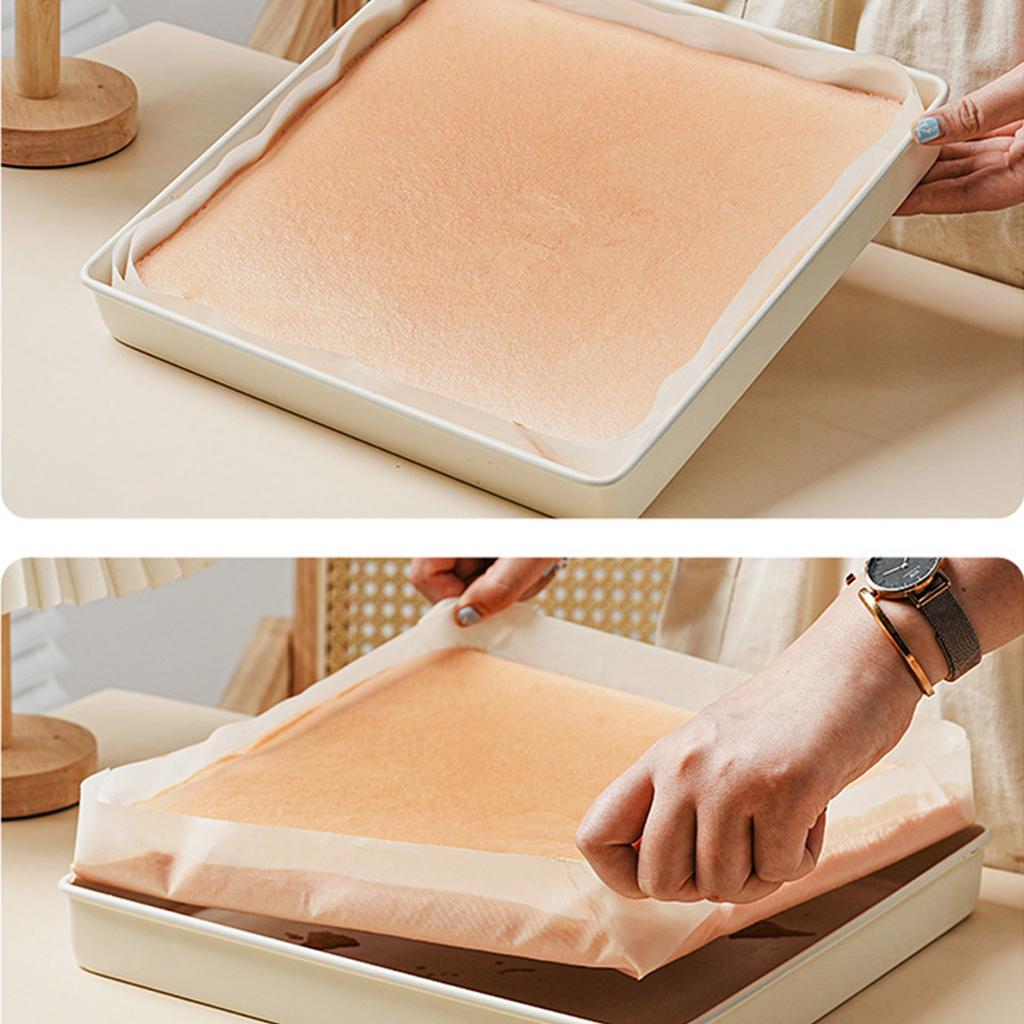 Square Baking Pans Nonstick Cake Moulds Carbon Steel Cake Baking Tray Carbon Steel Texture Kitchen Bakeware for Baking