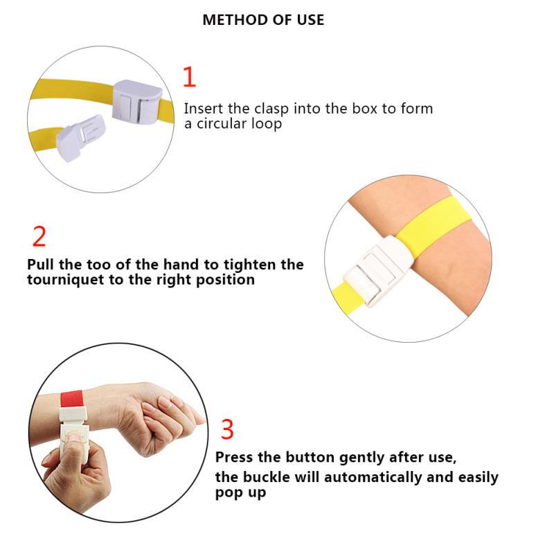 Эластичный жгут для перетяжки в медицинских целях