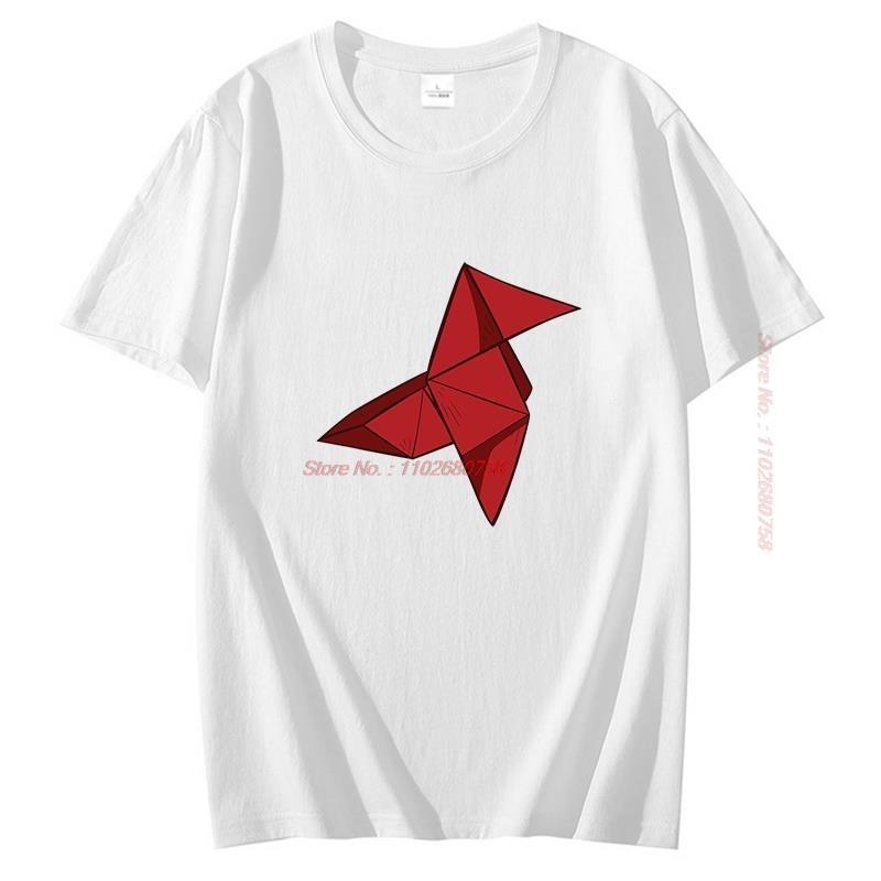 The Professors Origami Graphic T Shirts Summer Cotton Short Sleeve Tshirt Tees Tops High Quality New Shirts And Tshirts