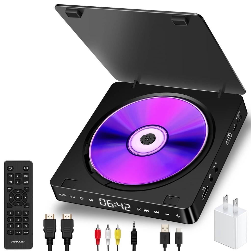 1080P Мини CD-плееры Бытовые DVD/VCD HD Видеоплееры Многофункциональные Портативные Hi-Fi Стереодинамики