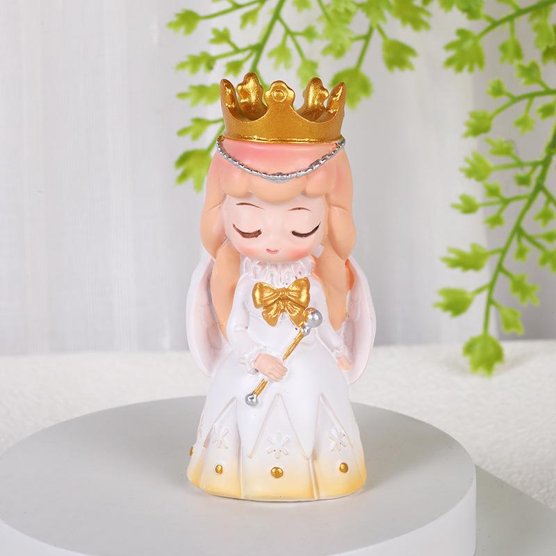 Fashionable Zodiac Ornaments: Hand-Painted Resin Figurines for Girls' Bedrooms