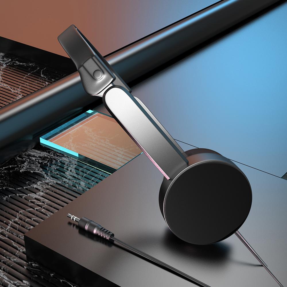 3,5 мм проводные наушники с оголовьем, складные стереонаушники для спорта, модные музыкальные наушники, подходящие для MP3/мобильного телефона/планшета