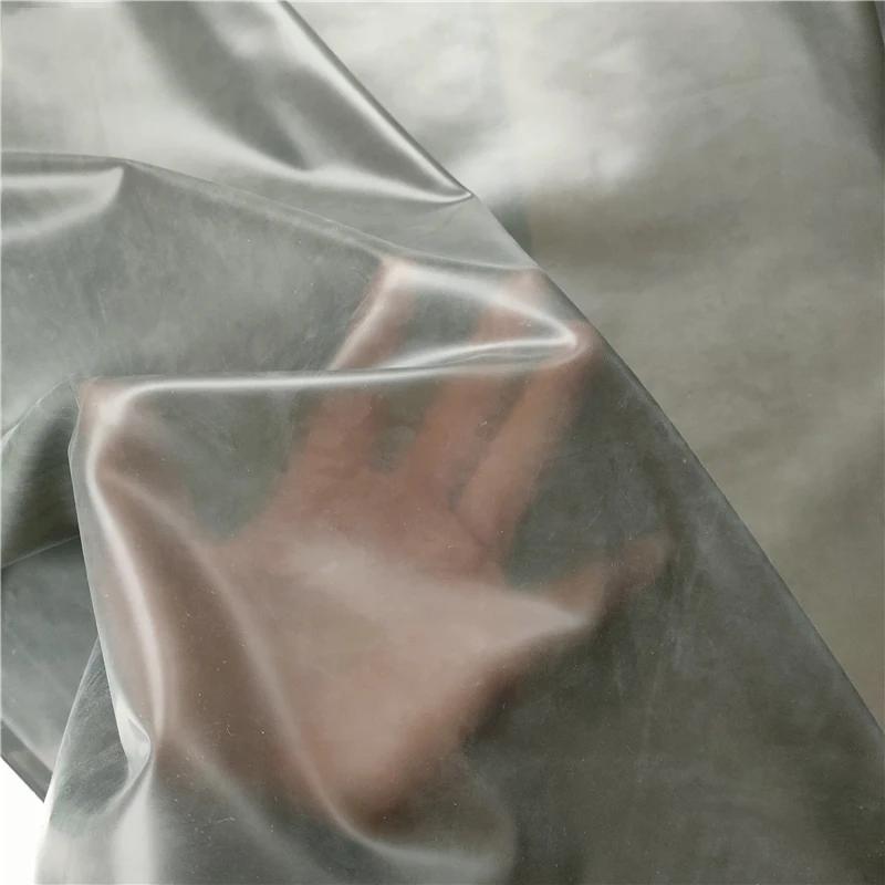 100x108см Листовая резина латексная Эластичная гладкая Водонепроницаемая ткань для платья Костюма Эфирные масла Матраса Сексуальное белье Постельное белье