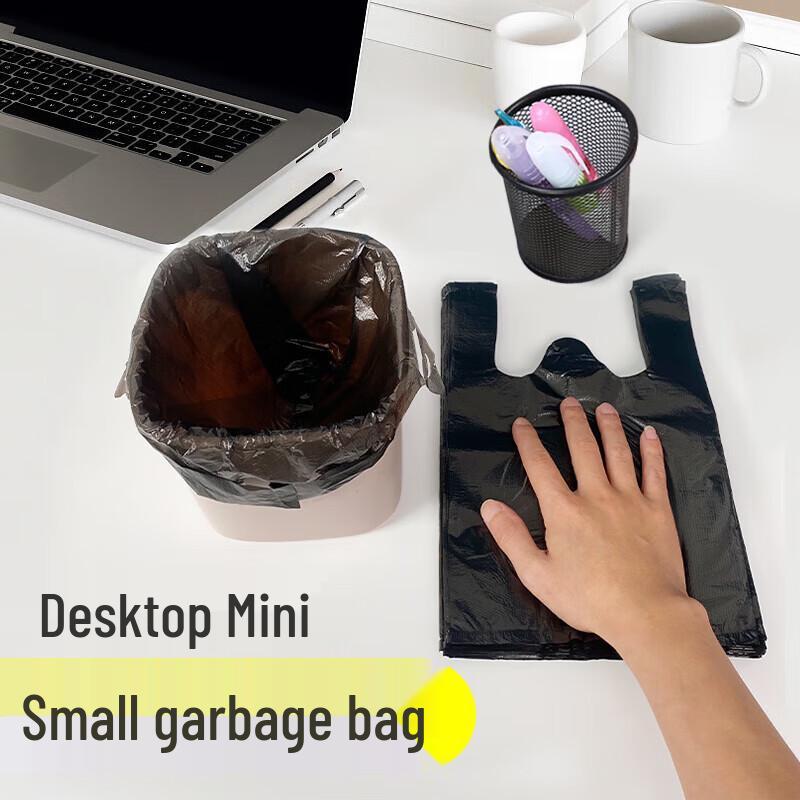 Ubag Мини Черные Мусорные Пакеты в Стиле Жилета