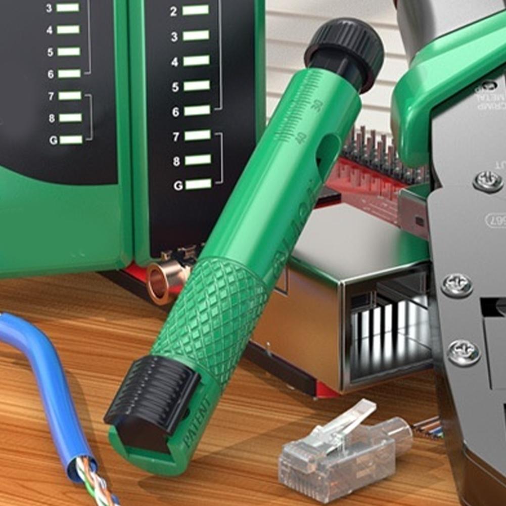 Multi-function Network Cable Untwist Tool Engineer Straightener For Category 5/6/7 Crystal Cables Combing Wire Pair Separator