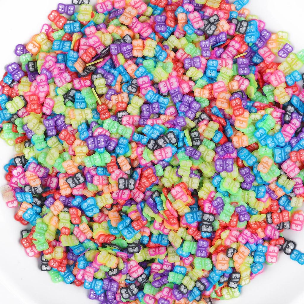 1000 шт., полимерная глина, цветы, поделки, плоская задняя часть, скрапбукинг, украшения, наклейки для ногтей, художественное украшение, аксессуары «сделай сам»