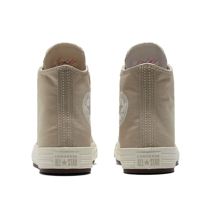 Converse Chuck Taylor All Star High Beach Stone Women Sneakers Grey Egret A02875C