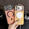 Apple Laser Magnetic Case: Совместим с iPhone 17 Pro Max, 16 наклеек на объектив, подставка 15, ощущение кожи 14, защитный чехол 13.