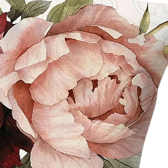 Cushion Case Pretty Breathable Lightweight Cushion Cover Soft Texture Floral Pattern Cushion Cover Cushion Slipcover for Sofa