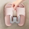 1/3pcs Wall Mounted Shoe Rack Non Perforated Simple Storage Racks Bathroom Door With Wall Bathroom Slipper Wall Mounted Hook