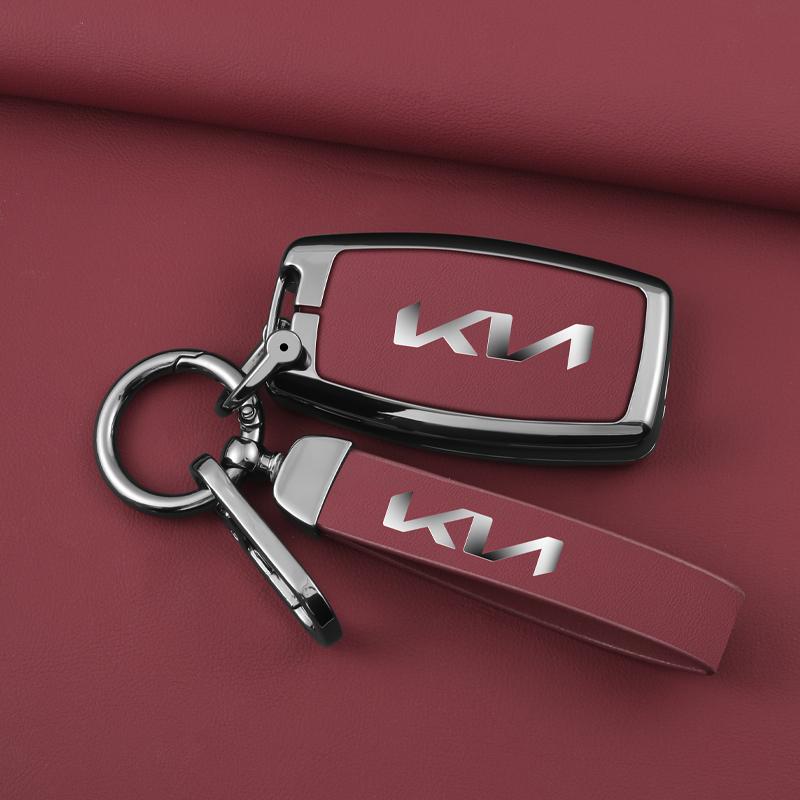 Чехол-кошелек для автомобильного ключа Сумка для ключей Оболочка Держатель Для KIA Rio 3 K2 Ceed Cerato K3 K5 Sorento Sportage Soul K4 Picanto Optima Forte Stinger hbwjx00