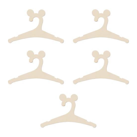 Деревянная вешалка для детской одежды, милая вешалка-стойка с ушками медвежонка, вешалки для малышей, детей, младенцев для шкафа, для пальто, брюк, для хранения одежды