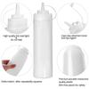 1 шт. Белая пластиковая бутылка-дозатор с крышкой, бутылка для хлеба, десерта, выпечки, аксессуар для украшения торта, кухонный гаджет, инструмент