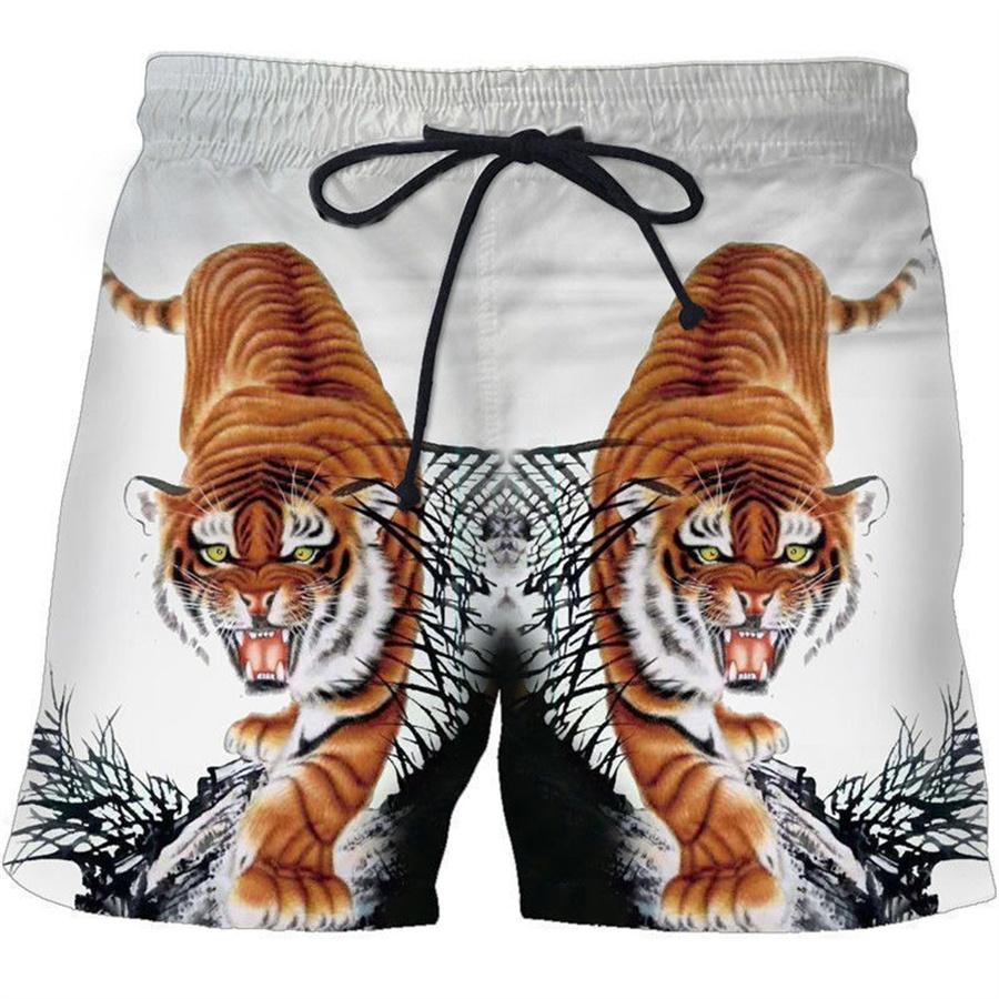 Мужские шорты, летние повседневные молодежные пляжные шорты с 3D принтом, весенние маленькие эластичные короткие брюки