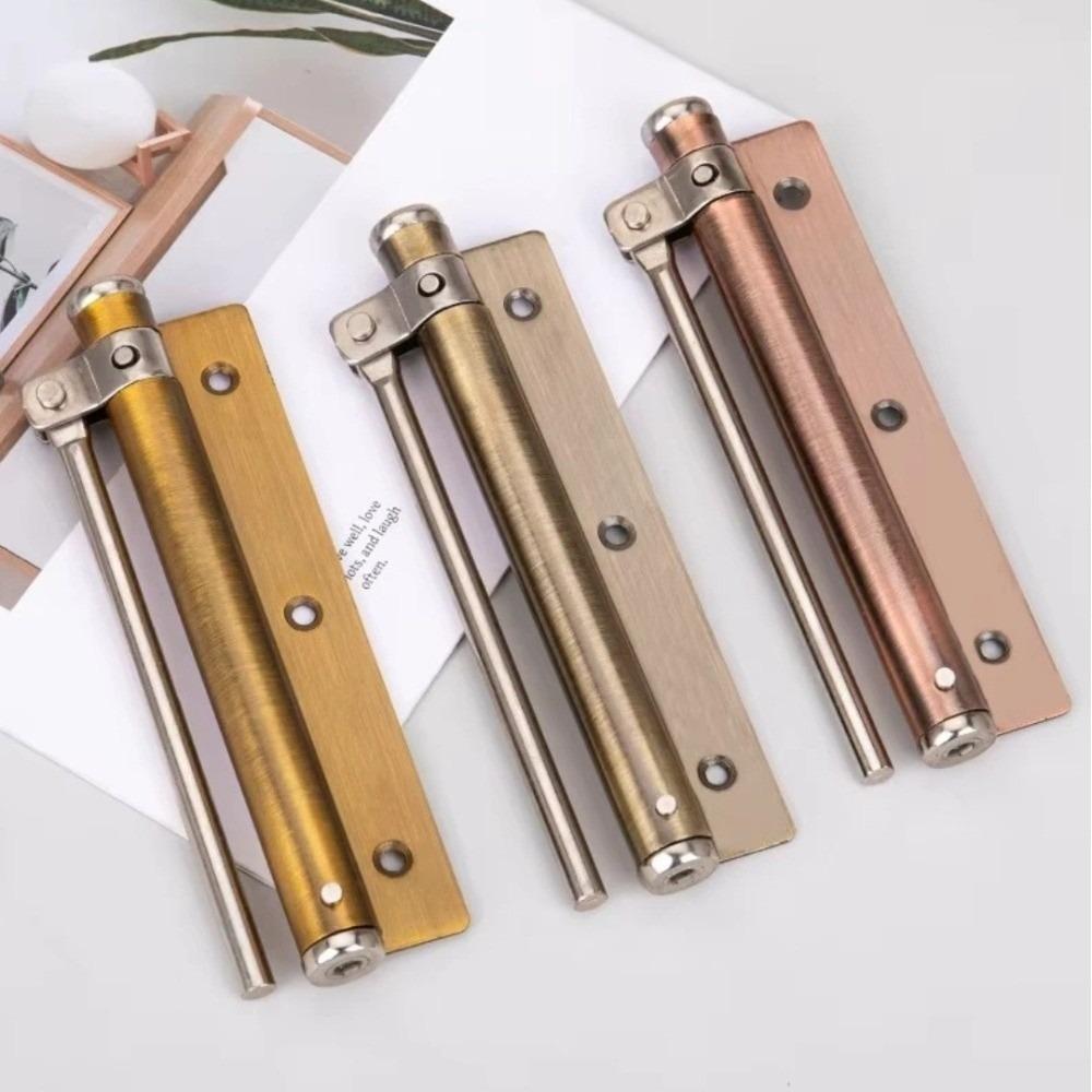 Stainless Steel Wooden Door Closer Household Spring Door Closer Automatic Door Closing Artifact