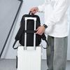 Мужской водонепроницаемый рюкзак для ноутбука - Большая вместимость, USB-зарядка, школьная сумка с защитой от кражи (Прочный нейлон для путешествий и работы)
